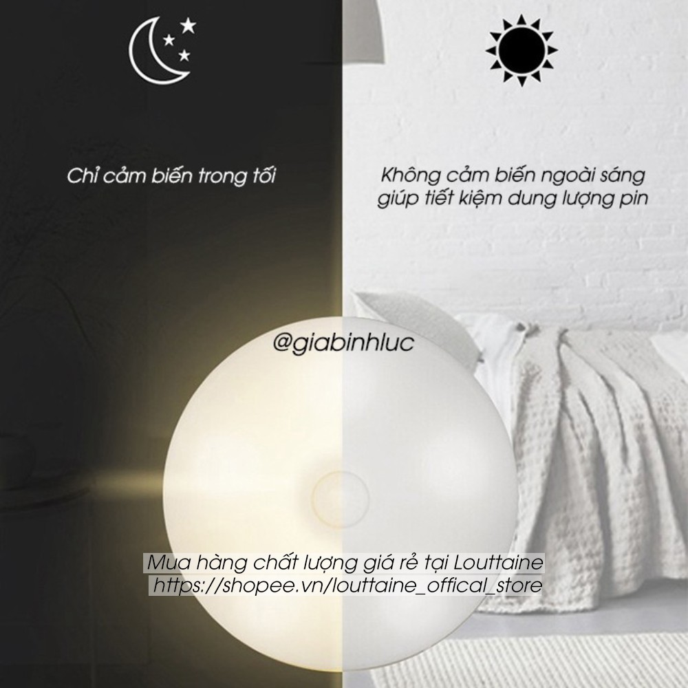 Đèn ngủ cảm ứng chuyển động sạc pin tích điện dán tường nam châm tiện lợi,đèn led cảm ứng chuyển động thông minh cao cấp | BigBuy360 - bigbuy360.vn