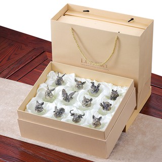 (ORDER) Bộ chén 12 con giáp siêu độc lạ