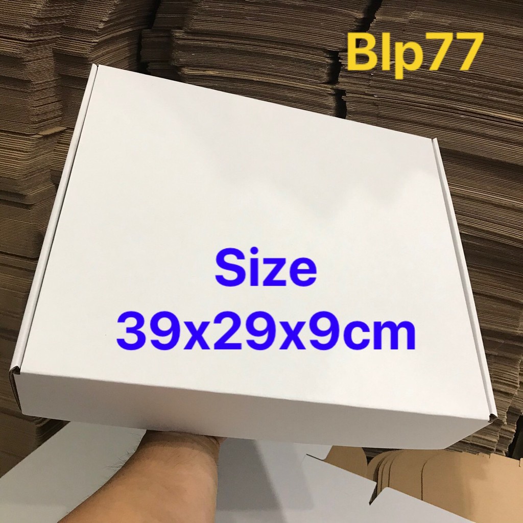 HỘP GÀI ĐỰNG QUẦN ÁO SIZE 39x29x9cm BỘ 20 HỘP CARTON