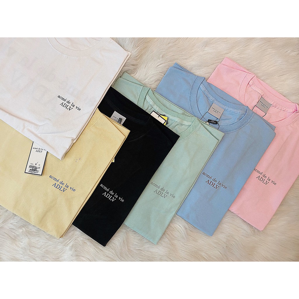 Áo thun cao cấp Acme De La Vie ADLV chính hãng Hàn Quốc Auth Mẫu Basic tee