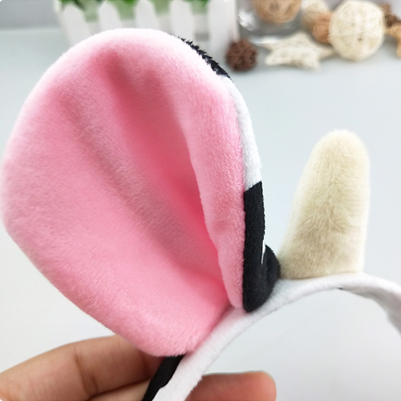 Set 4 Băng Đô Tai Bò Hoạt Hình Ngộ Nghĩnh Cho Bé