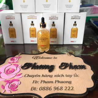 Serum vàng 24k Ampoule Úc