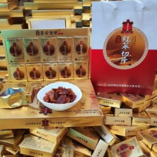 Hồng sâm thái lát tẩm mật ong