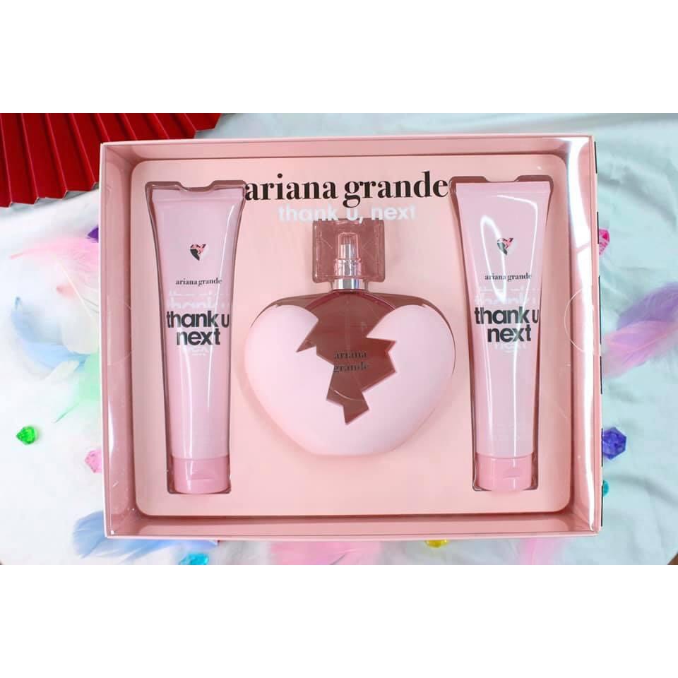 Set nước hoa nữ Ariana Grande Thank U Next EDP 100ml | Thế Giới Skin Care