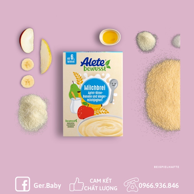 bột ăn dặm Alete -Gerbaby