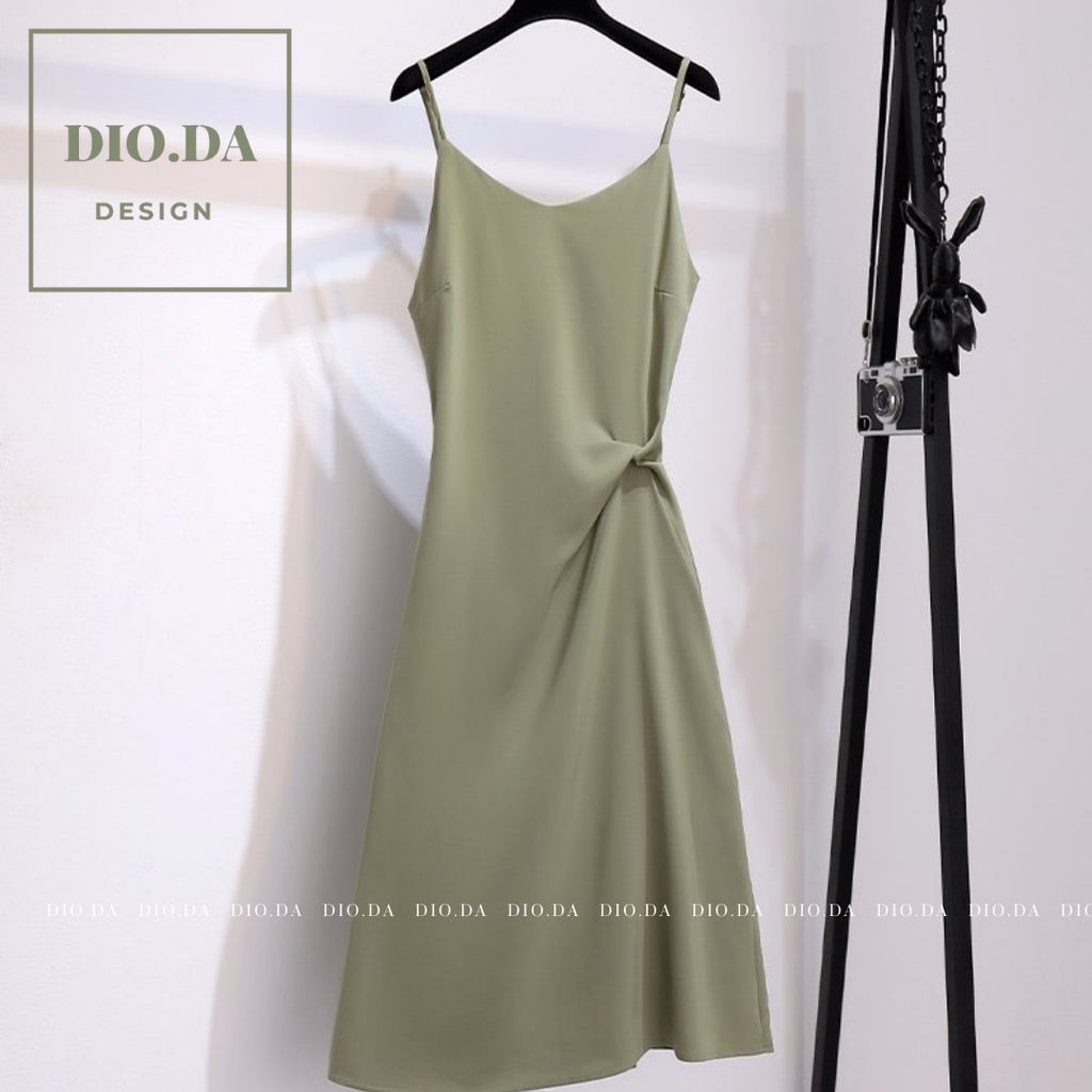 [CÁCH ĐIỆU] Váy Lụa Xoắn Eo - Dioda | BigBuy360 - bigbuy360.vn