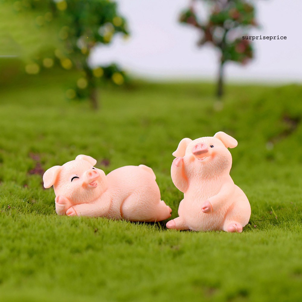 Mô hình chú lợn dùng cho trang trí sân vườn dễ thương chất lượng cao