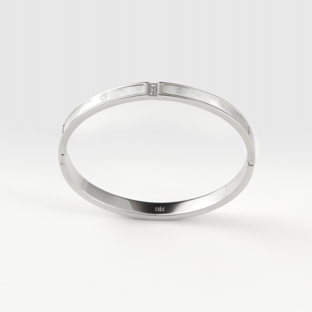Bộ trang sức dây chuyền , vòng tay CDE Band Nirvana Silver