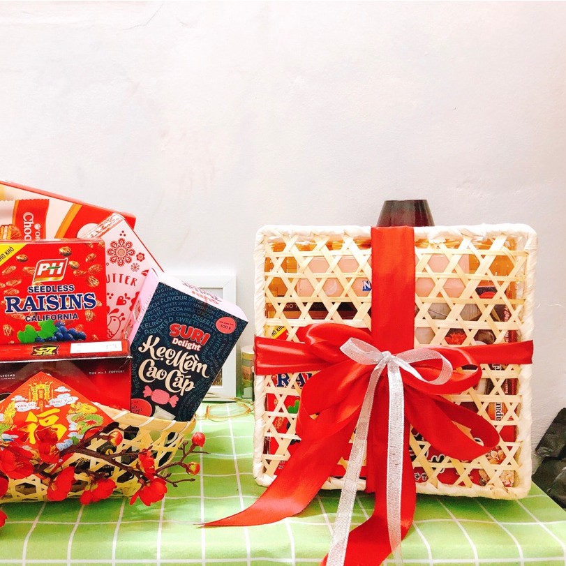 ( SP LÀNG NGHỀ) Hộp Đựng Quà Mây Tre Đan Thủ Công | BigBuy360 - bigbuy360.vn