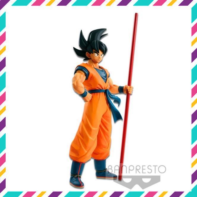 Mô Hình Dragon Ball Songoku Cầm Gậy - Hàng Cao Cấp, Cao 27cm FullBox