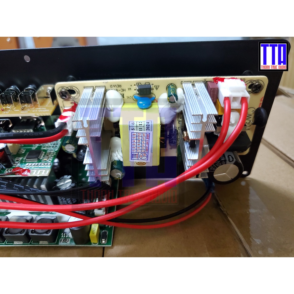 Mạch loa kéo xách tay reverb 2 tấc đôi đến 2,5 tấc đôi - 2 kênh 100W - K10DSP