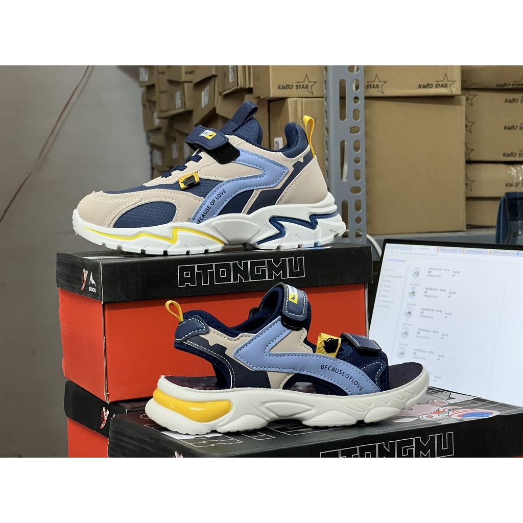 Sandal dép quai hậu phong cách Hàn Quốc cho bé trai bé gái từ 3-11 tuổi (8938-1) Richkidsstore2021