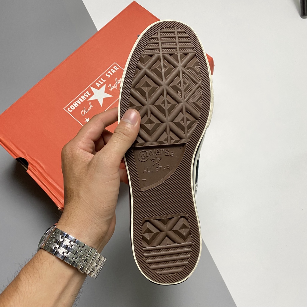 Giày Converse 1970 Low Black  - Hype Sneaker | Phiên bản 1:1 chuẩn.