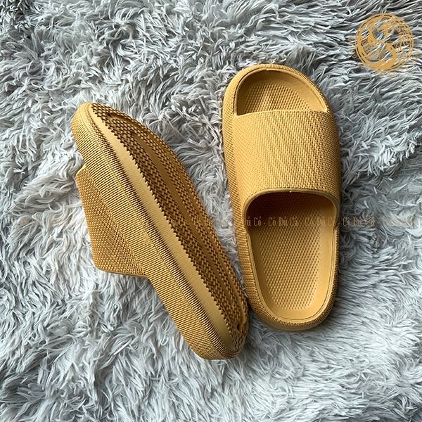 Dép bánh mì nữ trơn 1 màu dép đúc quai ngang siêu nhẹ đế dày 4cm chống xẹp