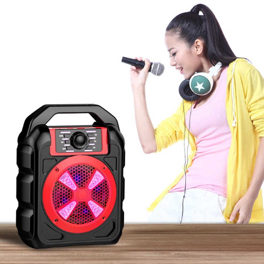 {Video Review} Loa Bluetooth Cao Cấp Hát Karaoke Trên Smartphone, Iphone, Ipad Xách Tay Đa Năng B502