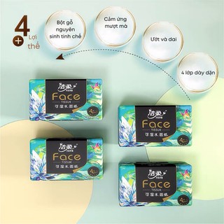 Giấy vệ sinh  Face xanh cao cấp