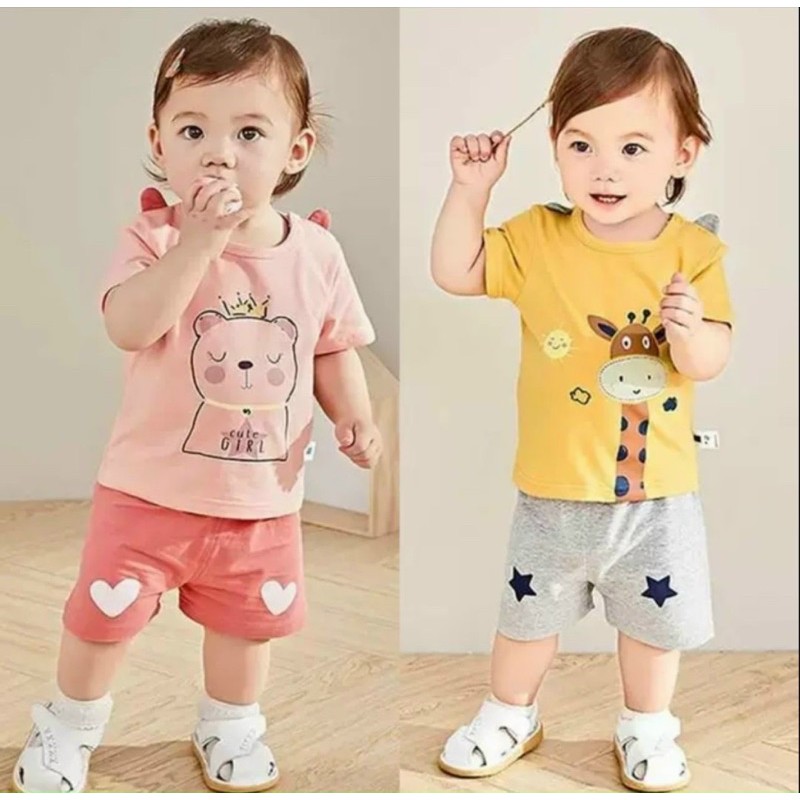 Bộ hình thú cute cho bé 10-20kg