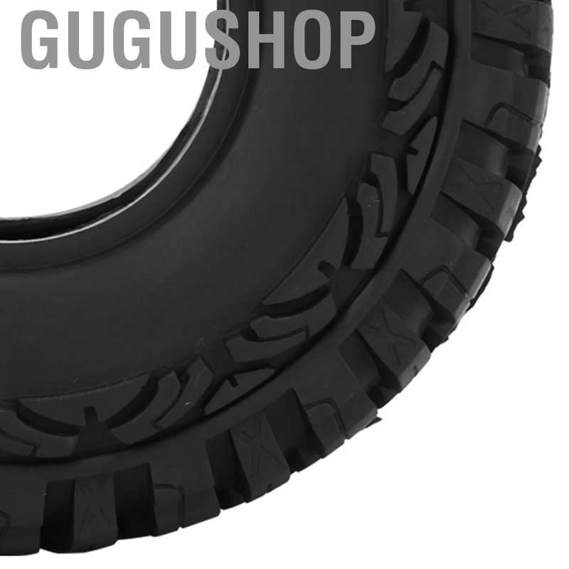 Gugushop RC Car Wheel Tyres Rubber Tires  4pcs 114MM 1.9Inch Fit for SCX10 90046 1/10 Scale Model Crawler Off-road Truck