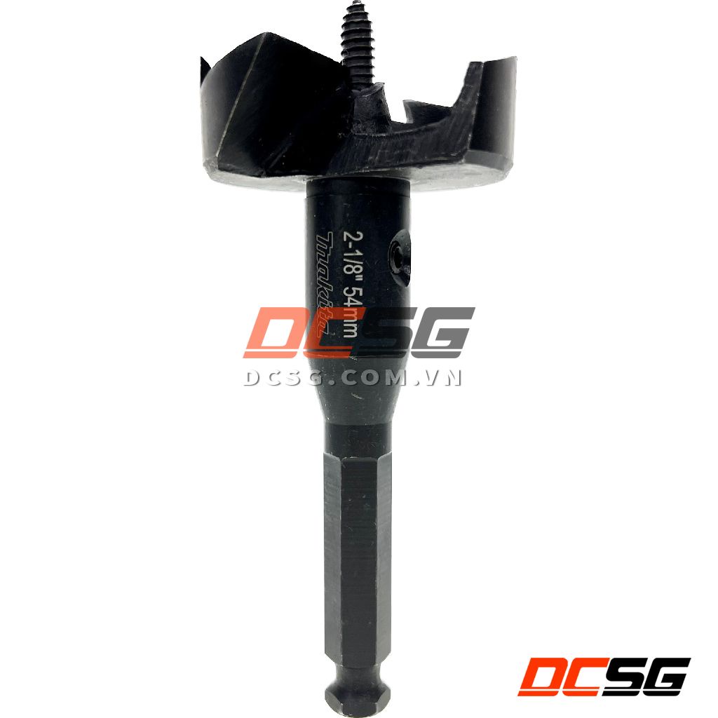 Mũi khoét gỗ 54x127mm chuôi lục giác 7/16&quot; Makita D-74376 | DCSG