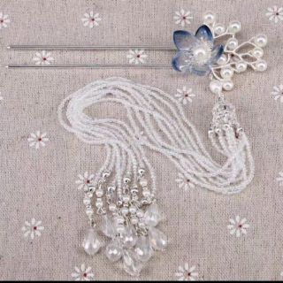 Bộ trâm cài tóc hán phục Trung Quốc DIY.