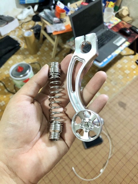 Càng Thắng Sau Nhôm CNC Mẫu Salaya Cho Xe Máy  - Shop Đồ Chơi Xe Máy