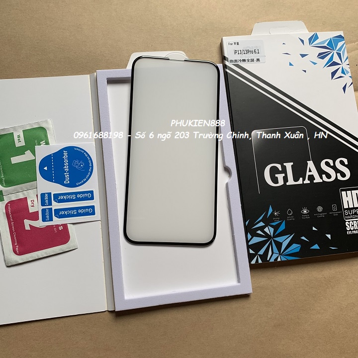 KÍNH CƯỜNG LỰC IPHONE 13ProMax 13 PRO MAX ĐỘ CỨNG 9D CHỐNG VA ĐẬP