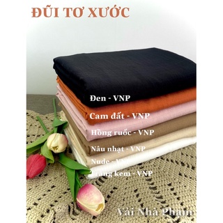 ĐŨI TƠ XƯỚC MÀU - KHỔ VẢI 1.5M - VẢI NHÀ PHẠM