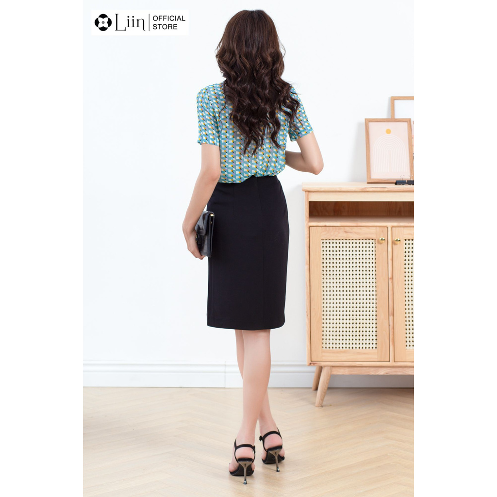 Chân váy nữ ngắn, Juyp Xẻ 1 Cúc form dáng ôm, cá tính Liin Clothing J4170 | WebRaoVat - webraovat.net.vn