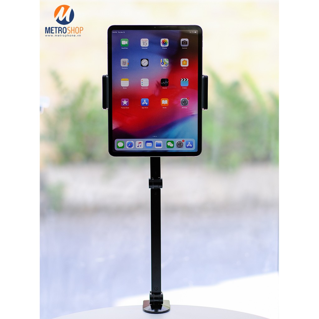 Giá đỡ iPad Pro kẹp cạnh bàn xoay 360 độ Upergo