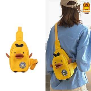 Túi đeo chéo thú mỏ vịt dày đáng yêu PopoPanda T004