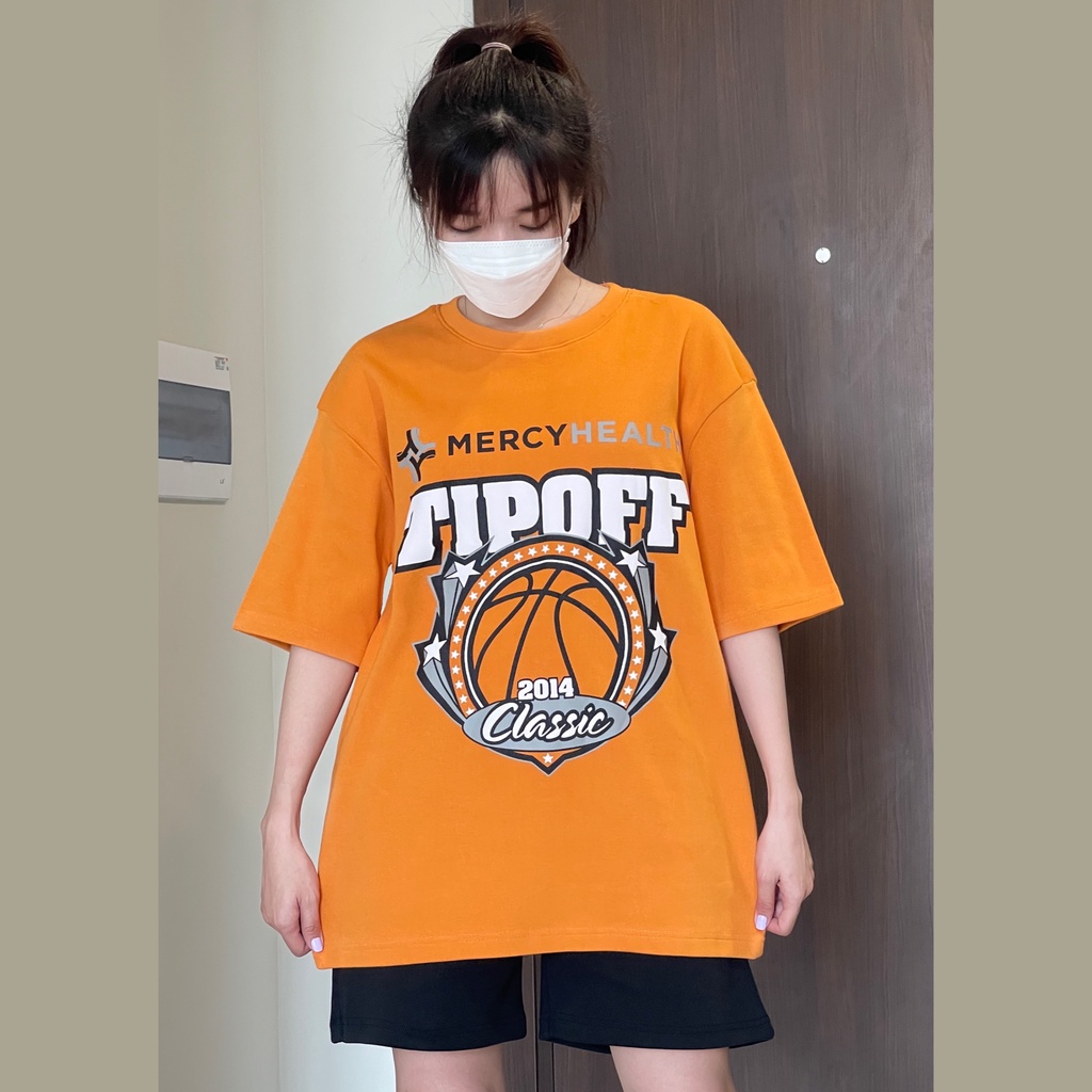 Áo thun cotton TIPO form rộng unisex nam nữ