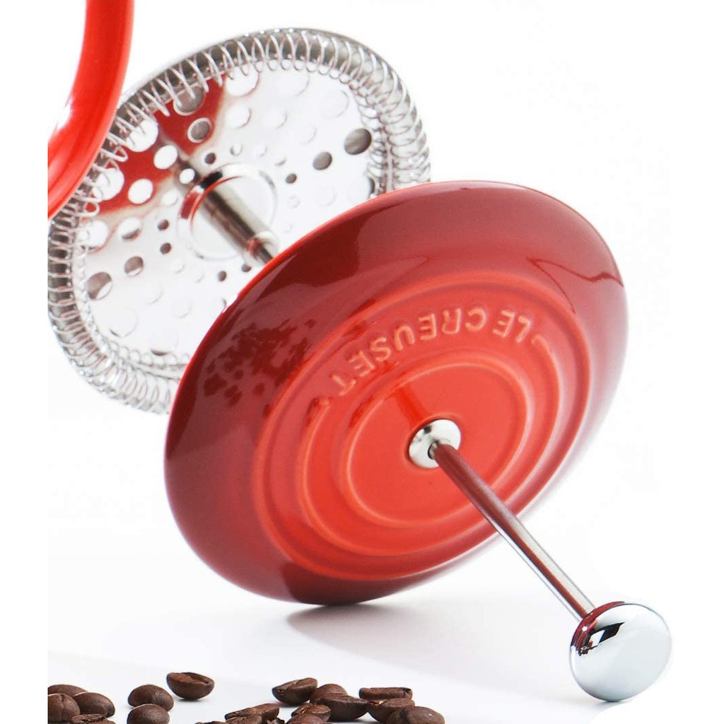 BÌNH PHA CÀ PHÊ LE CREUSET FRENCH PRESS, MÀU ĐỎ