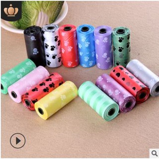 Cuộn rác dọn phân cho thú cưng chó mèo tự phân hủy