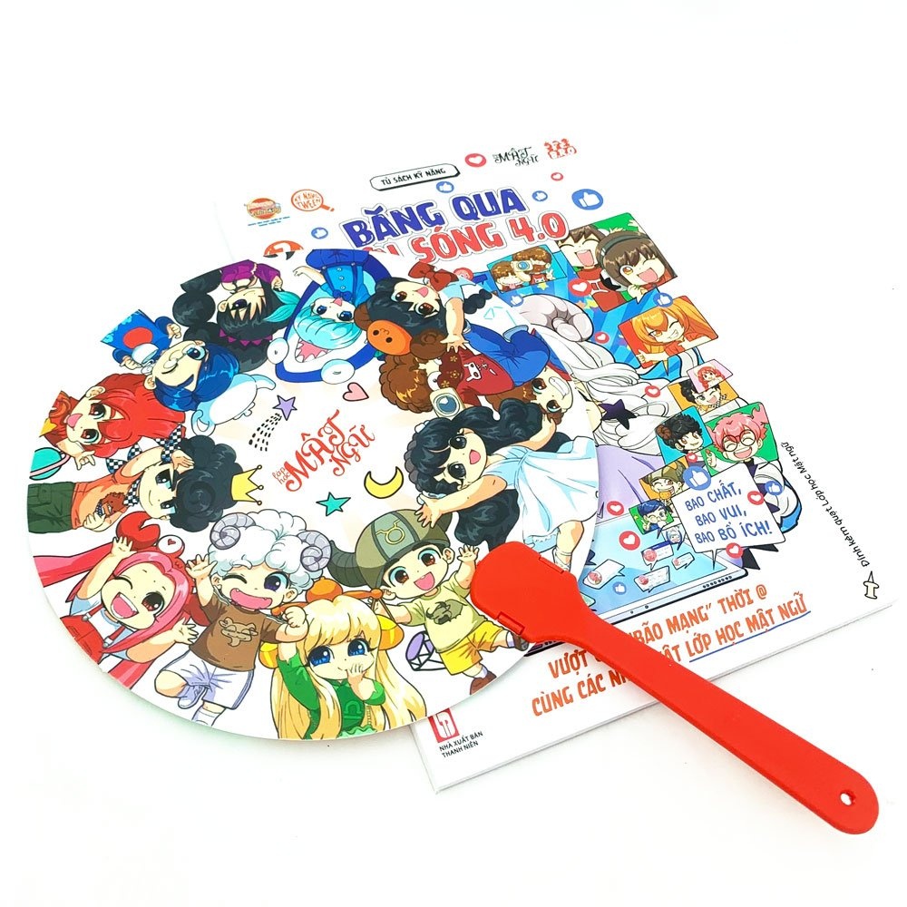 Sách Tủ Sách Kỹ Năng - Tập 2: Băng Qua Cơn Sóng 4.0 - Tặng Kèm Quạt Tay