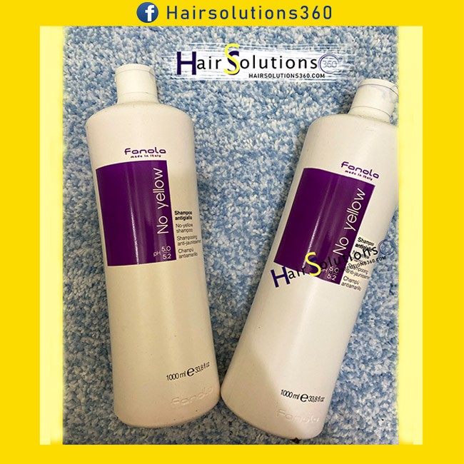 Dầu gội tím Fanola No Yellow Shampoo - Hairsoluitons360