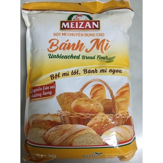 Bột mì meizan bánh mì 1 kg .