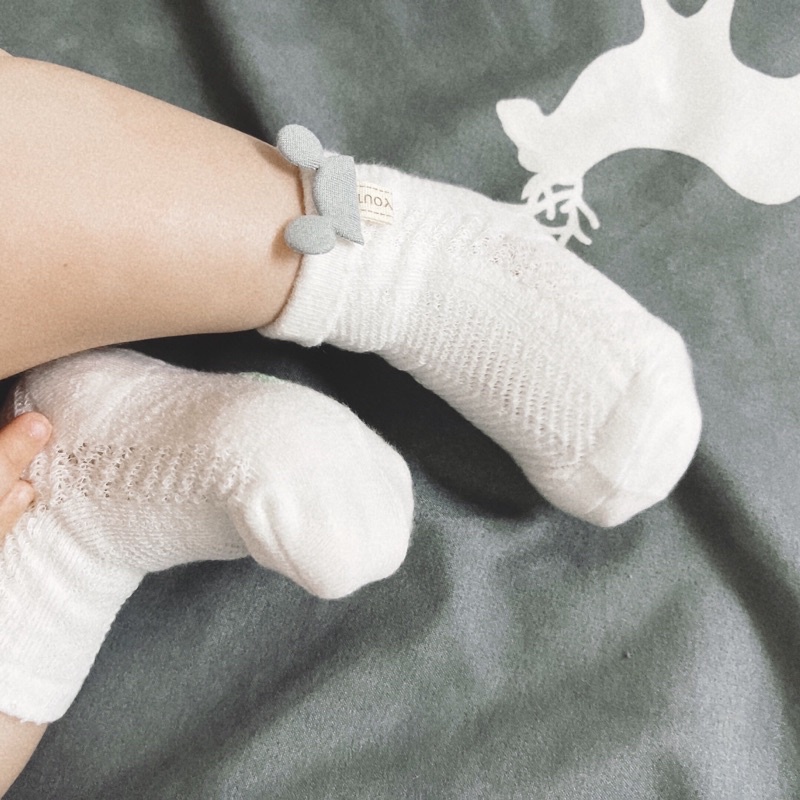 Tất lưới mùa hè cho bé từ sơ sinh đến 3 tuổi hàng Quảng Châu chất mềm mát thoáng khí