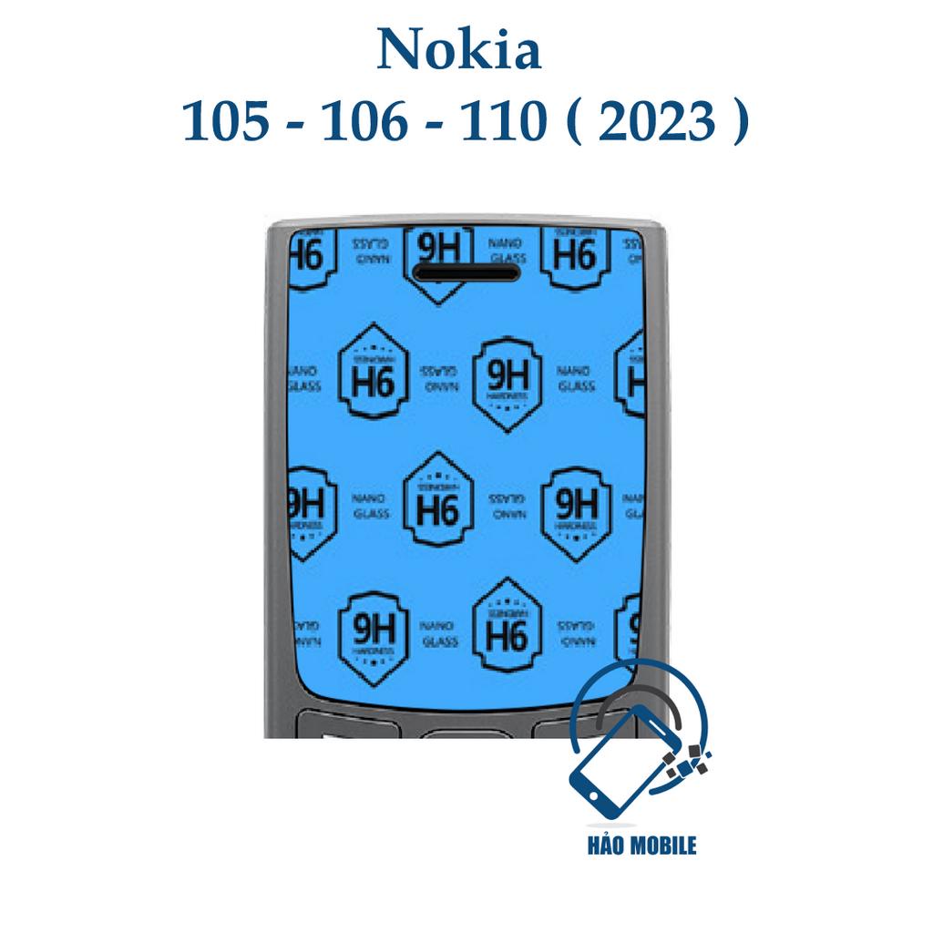 Kính cường lực 9H cho Nokia 105, 105 4G,  106, 106 4G, 110, 110 4G  full màn