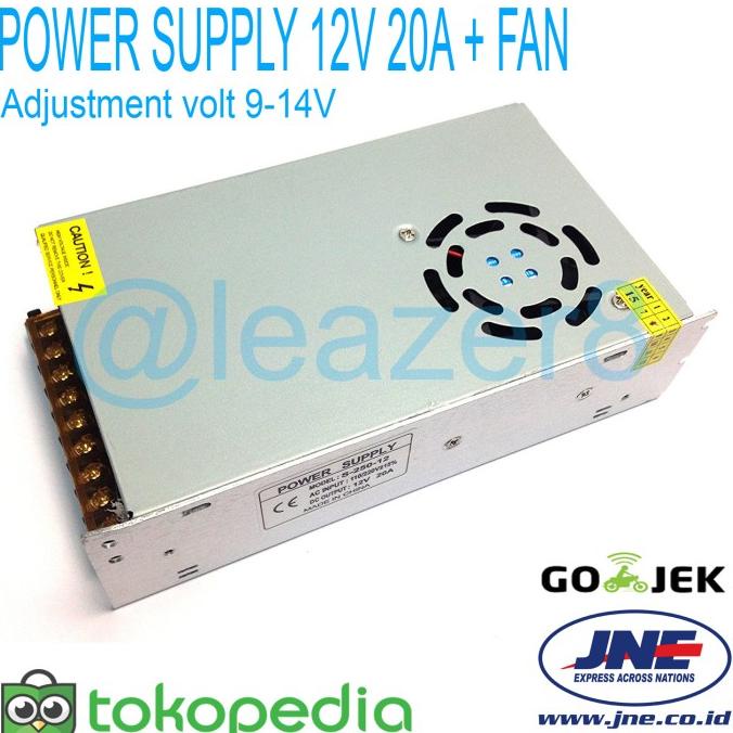 Bộ Nguồn 12V 20A Chất Lượng Cao