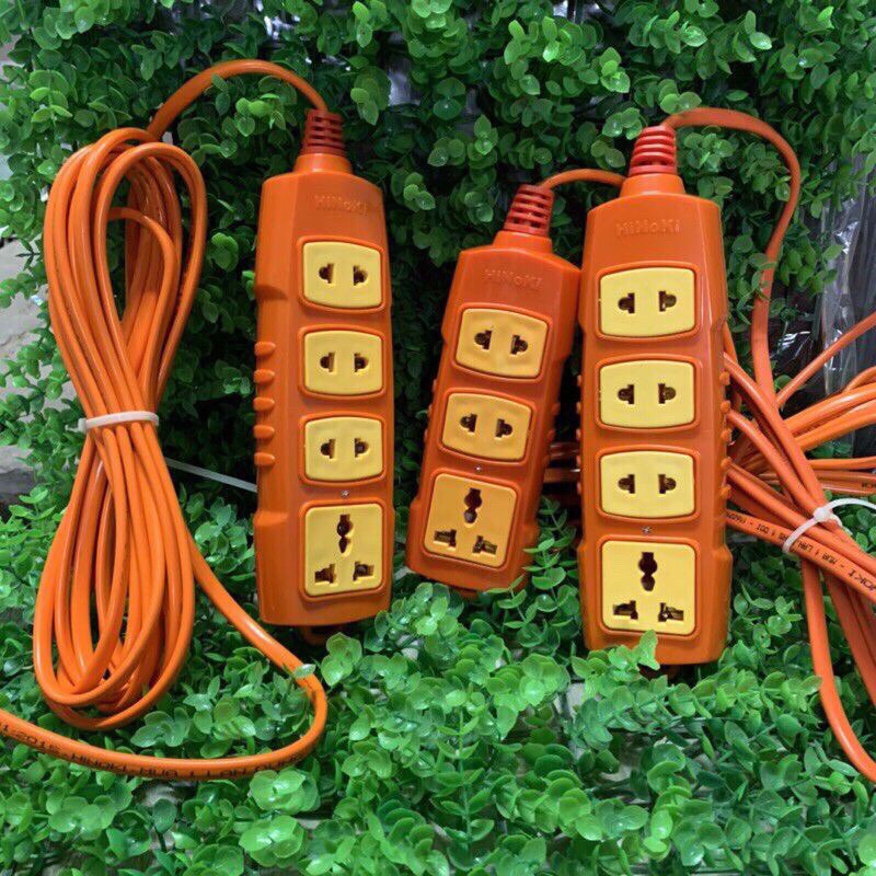 Ổ CÓ DÂY CHỊU TẢI CAO HINOKI 3 LỖ, 4 LỖ, 6 LỖ