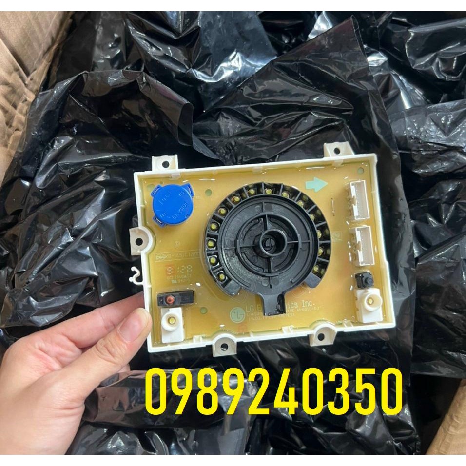 Bo núm vặn máy giặt LG F1409NPRL 9 kg cửa ngang, mạch núm xoay chính hãng