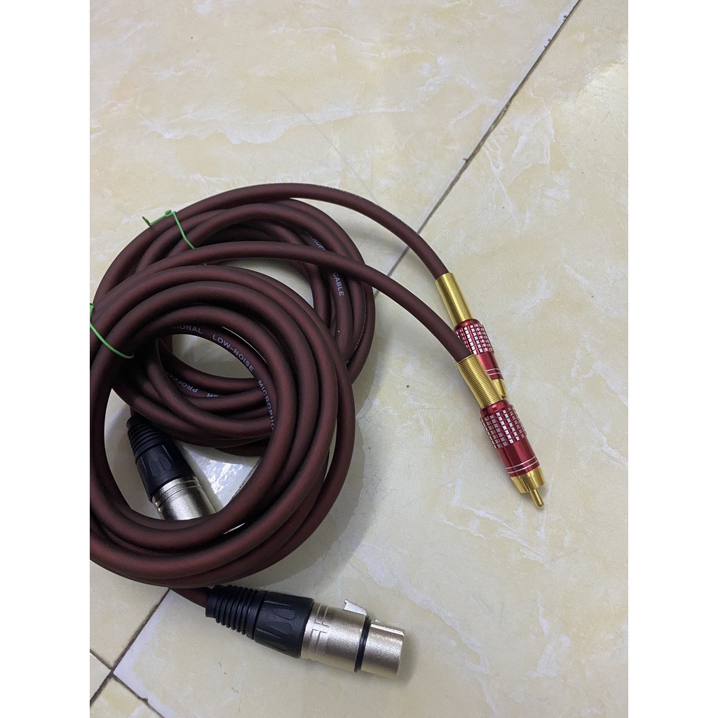 Dây Canon Cái ra AV dài 1.5m - Loại tốt