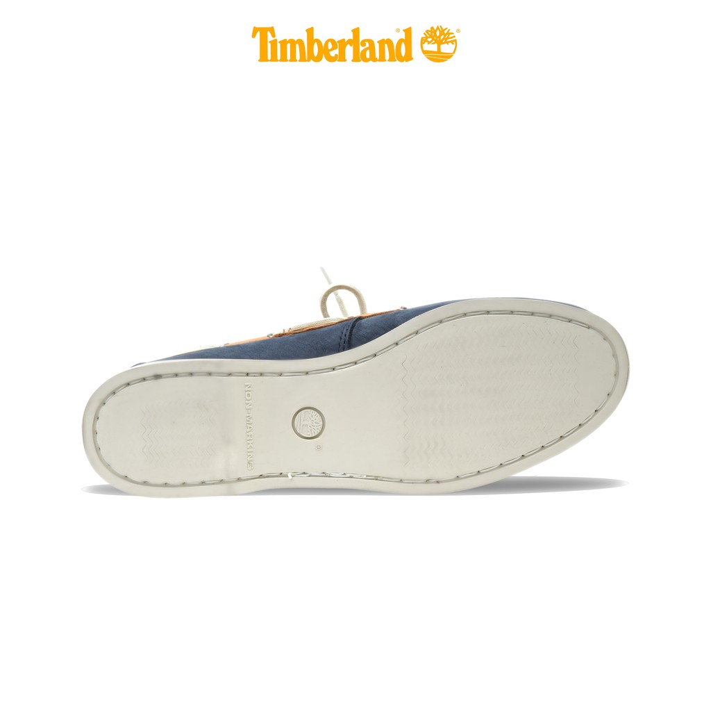 Giày Lười Nam Timberland Boat Shoe Màu Xanh TB0A25NQ05