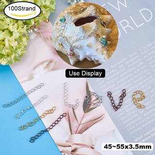 Set 100 chuỗi dây xích làm đồ trang sức tiện dụng