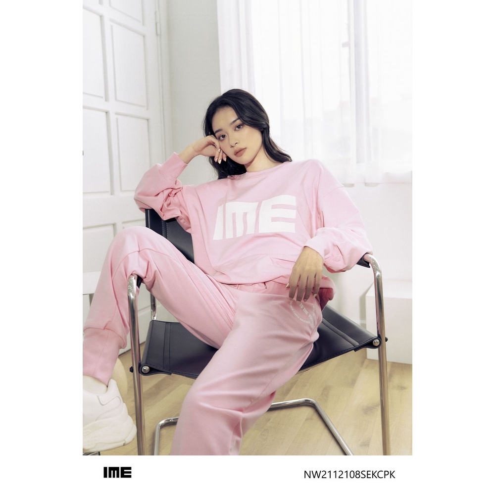 Bộ nỉ hồng cổ tròn IME online exclusives NW2112108SEKCPK