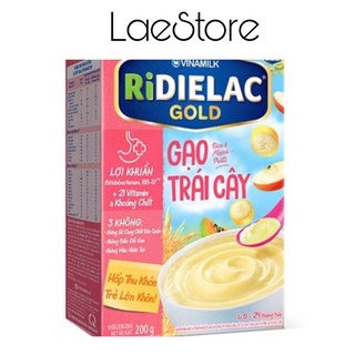 Bột ăn dặm RiDIELAC Gold gạo trái cây - hàng nhập công ty trực tiếp
