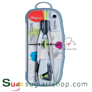 Compa kỹ thuật, compa chữ a set 3 maped pháp mã hàng et291010