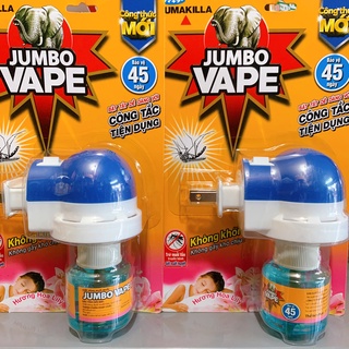 Tinh Dầu Xông Đuổi Muỗi Jumbo Vape 34ml