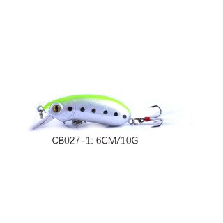 [rivefishing] Mồi giả cc50 câu lure cá vược, chẽm, măng, lóc, mồi câu cá [hàng chuẩn hình]