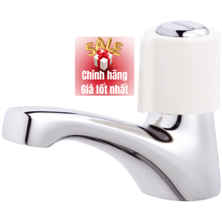 Vòi chậu lavabo caesar b037c lạnh tay nhựa